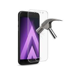 Puro Vetro Temperato, Total, per Samsung A5 2017 5,2  con protezione da bordo a bordo Trasparente