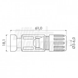 PRESA MASCHIO VOL XCAVO4 6MM PV K 