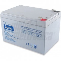 BATT  PIOMBO 12V 12 A CON FAST 