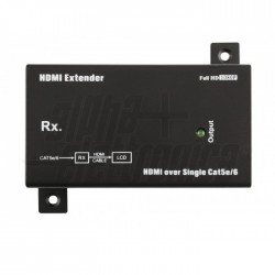 Extender HDMI punto punto con IR bidi Extender HDMI punto punto con IR bidirezionale   Singolo cavo Cat 5e/Cat 6   fino a 50m ma