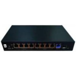 SWITCH  POE GIGABIT  9P 120W DESK 