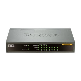 SWITCH D LINK DES 1008PA 8P  8 PORTE 10/100 CON  4 POE  MAX 52W