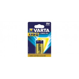 BATTERIA  9V  VARTA  ALKALINA LONGLIFE 