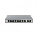 SWITCH 10 PORTE 10/100/1000 MBS, 130W Switch 10 porte 10/100/1000 Mbps , 8 porte PoE IEEE802,3af max 130W, 2 porte UpLink Gigabi