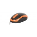 MOUSE OTTICO USB NERO/ARANCIO 