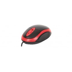 MOUSE OTTICO USB NERO/ROSSO 