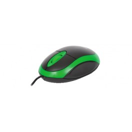 MOUSE OTTICO USB NERO/VERDE 