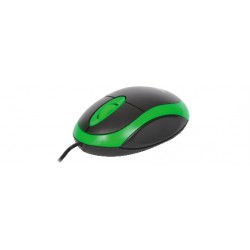 MOUSE OTTICO USB NERO/VERDE 