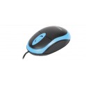 MOUSE OTTICO USB NERO/BLU 