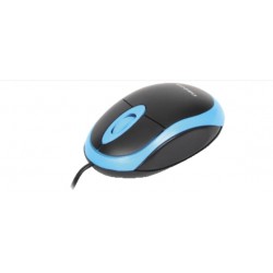 MOUSE OTTICO USB NERO/BLU 