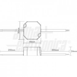 ALIMENTATORE  Switch  12V 1A conn  55x21 