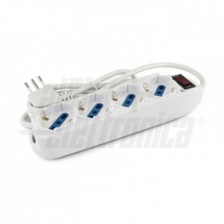 MULTIPRESA   SP 10A A 4BP 10/16A  INT  