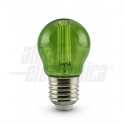 Lamp led filamento bulbo 4 5W E27 verde 