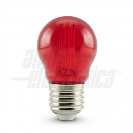 Lamp led filamento bulbo 4 5W E27 rossa
