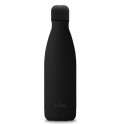 Puro Bottle  ICON  double wall soft touch treatment stainless steel 500ml Black