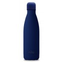 Puro Bottle  ICON  double wall soft touch treatment stainless steel 500ml Dark Blue