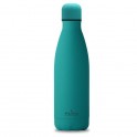 Puro Bottle  ICON  double wall soft touch treatment stainless steel 500ml Water Green