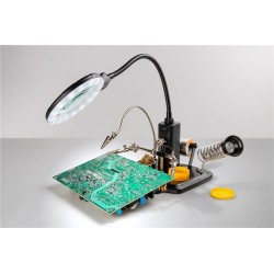 Ausilio di saldatura con lampada a LED Ausilio di saldatura con lampada a LED