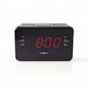 RADIOSVEGLIA Digital Alarm Clock Radio Radiosveglia digitale | LED da 0,9  | FM | 20 stazioni preimpostate | Posponi