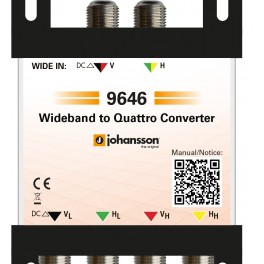 CONVERTITORE DA WIDEBAND A  4 OUT Wideband to Quattro Convertor         