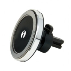 CARICA BATTERIE A INDUZIONE ALIMENTATORE DA AUTO A INDUZIONE SENZA FILI PER SMARTPHONE 1A