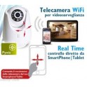TELEC WI FI DIPRO PYXIS REMOTE PTZ COLORE BIANCO