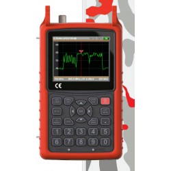 MISURATOREM DI CAMPO AIR 5 TV SATELLITE DVBT T 2 S 2 MOBILE UMTS GSM TELECAMERE AHD