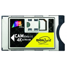 CAM  TIVUSAT HD  4K CAM 4K ULTRA HD PER LA VISIONE DEI CANALI CODIFICATI TIVUSAT COMPLETA DI SMART CARD