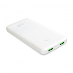 Puro White Batteria Esterna Fast Charger Universale 10000mAh Bianco