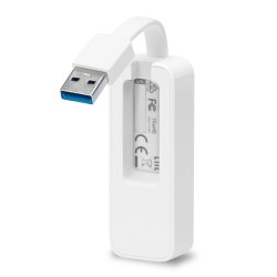 TP LINK UE300 USB 3 0 A RJ45 ADAPTER GIGABIT 10/100/1000MBPS COLORE BIANCOPlug&Play in Windows (10/XP/Vista/7/8/8 1), Mac OS X