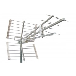 ANTENNA TV 3 LINE 41 ELEMENTI Per tutte le antenne della serie ICE viene effettuato un trattamento anticorrosione colore bianco 