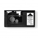 ADATTATORE per Cassette VHS C | VHS  Convertitore per Cassette VHS C | VHS C   VHS | Plug and play | Nero