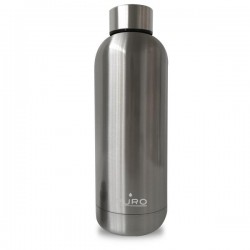 Puro Bottiglia in acciaio doppio strato con trattamento opaco 500ml Acciaio Metallizzato