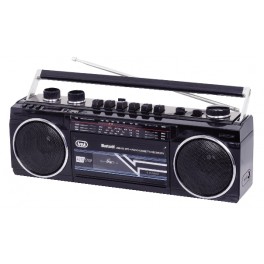 RADIO REGISTRATORE A CASSETTE BLUETOOTH CON USB/SDTREVI