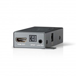 Estrattore audio HDMI™ | Digitale ANAL Estrattore audio HDMI™ | Digitale e stereo   1x ingresso HDMI™ | 1x uscita HDMI™ + Toslin