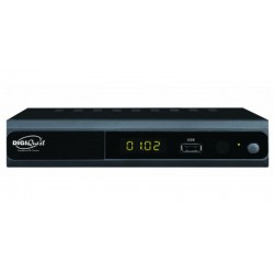 RICEVITORE DIGIQUEST TWIN TUNER REC Decoder Digitale Terrestre Full HD, chipset 10 bit  Telecomando Multicontrollo, controllo di