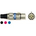 CONNETTORE  XLR FEMMINA 