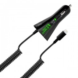 PURO CARICA BATT FAST CHARGER DA AUTO APPLE LIGHTNING 2 1A C