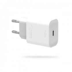 Puro Fast Charger Power Delivery Mini Carica Batterie da Viaggio 1 USB C, 18W Bianco