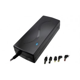 ALIMENTATORE UNIV  19V 5,75A 110W Alimentatore switching per NoteBook 19Vcc, 5,75A, 110W con 5 spinotti intercambiabili 