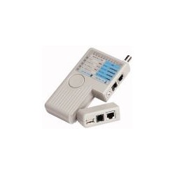 TESTER CAVI RJ11/RJ45/USB/BNC