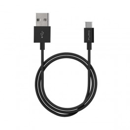 CAVO Puro n TPE da USB A a TYPE C Type C, USB 2 0, 1m Nero