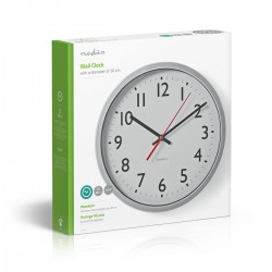 OROLOGIO DA PARETE 30cm BIANCO