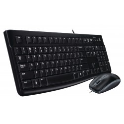 Mouse e Tastiera con Filo Standard USB Mouse e Tastiera con Filo Standard USB   MK 120  LOGITECH