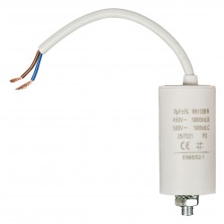 Condensatore 8 0uf / 450 V + cable