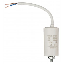 Condensatore 10 0uf / 450 V + cable