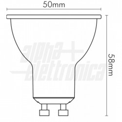 Lamp led dimm  wifi GU10 5W 3000KRGB 