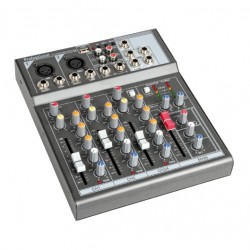 Mixer microfonico 4 canali 