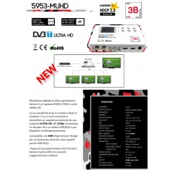 MODULATORE 2160p HDMI/COFDM 1 IN/LOOP 5953 MUHD    4k  ULTRA HD