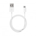 Puro White Cavo in TPE da USB A a Type C, USB 2 0, 1m Bianco